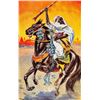 Image 2 : Group of 4 Signed Dresden Man on Horse Back Postcards