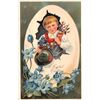 Image 2 : Set of 6 PFB Children in Easter Egg Holiday Greeting Holiday Postcards