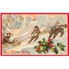 Image 2 : 4 Winsch Children Playing In Snow Christmas Holiday Greeting Postcards