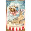 Image 2 : 8 Tuck Independence Day Patriotic Holiday Greeting Postcards