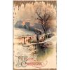 Image 2 : Set of 6 Winsch Christmas Scenes Holiday Greeting Postcards
