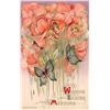 Image 2 : Set of 6 Schmucker Welcome Easter Flower Faces Holiday Postcards