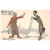 Image 2 : Set of 6 Signed Hardy Music Note Greeting Comic Postcards