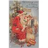 Image 2 : 5 Tuck Brundage Silver Border Christmas Holiday Postcards