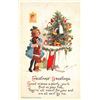 Image 2 : 4 Christmas Children Brundage Holiday Greeting Postcards