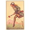 Image 1 : 4 Signed C. Russell Women Hunter Postcards