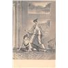 Image 3 : 5 Black & White Pretty Lady Romance Postcards