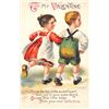 Image 2 : 16 Valentine's Day Holiday Greeting Postcards