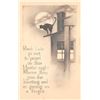 Image 1 : 4 Black & White Halloween Holiday Greeting Postcards