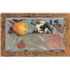 Image 2 : 8 Rose Wood Border Halloween Greeting Holiday Postcards