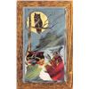 Image 8 : 8 Rose Wood Border Halloween Greeting Holiday Postcards