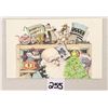 Image 2 : 3 Postcard Installment Set of Uncle Sam Santa by Flying Rabbit