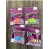 Image 2 : Jiggy Jigs Vivid Glow Lures (3/8.oz) 8 units, (1/2.oz) 3 units