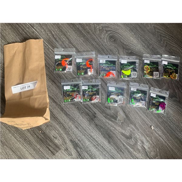 Assortment of 11 Bite Rite Lures