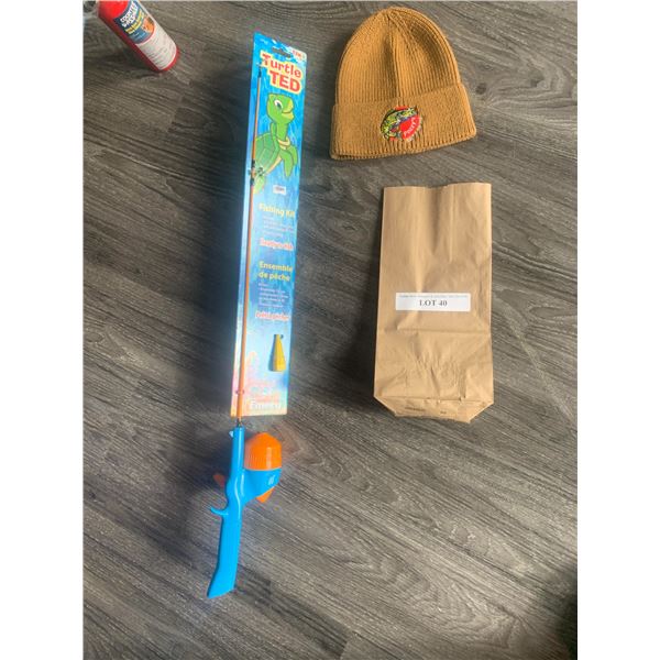 Emery Turtle Ted Children's Fishing Rod 1 Unit, 1 Pozzy's Toque