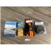Image 1 : Compac Ice Cleats 1 Unit, 1 Pair of Celsius Neoprene Gloves, 1 Alberta Sportfishing Guide, 1 Surelin