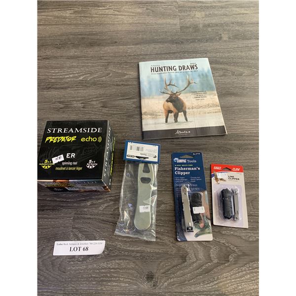 Copmac Tools Fisherman's Clipper 1 Unit, Compac Tools Fish Scaler, Eagle Claw Line Clipper 1 Unit, S