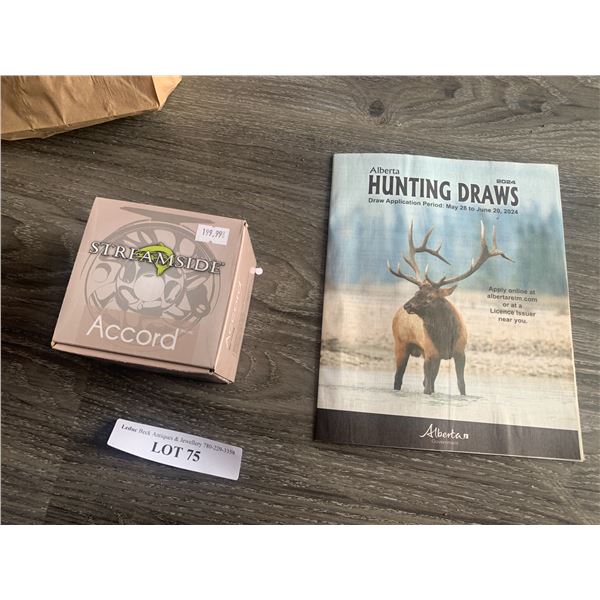 Streamside Accord AFR-78 Reel (Value of $199.99) 1 Unit, 1 Alberta Hunting Magazine