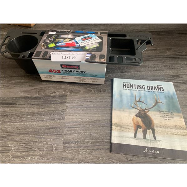 Scotty 452 Gear Caddy 1 Unit, 1 Alberta Hunting Magazine