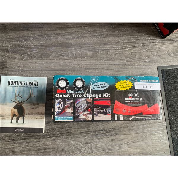 Mini Jack Quick Tire Change Kit- Anderson Hitches