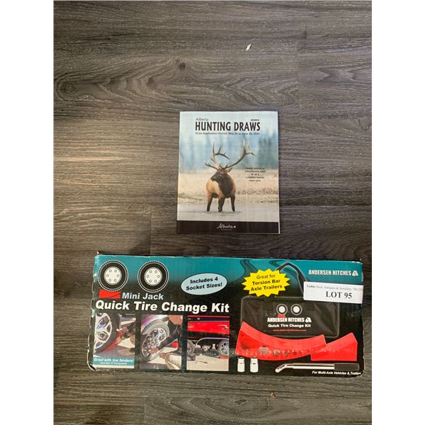 Mini Jack Quick Tire Change Kit- Anderson Hitches