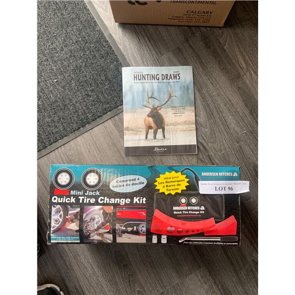 Mini Jack Quick Tire Change Kit- Anderson Hitches