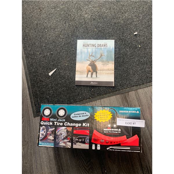 Mini Jack Quick Tire Change Kit- Anderson Hitches