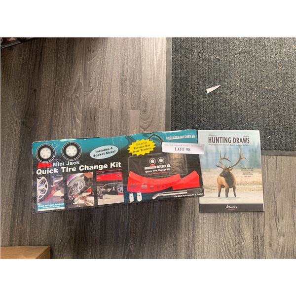 Mini Jack Quick Tire Change Kit- Anderson Hitches