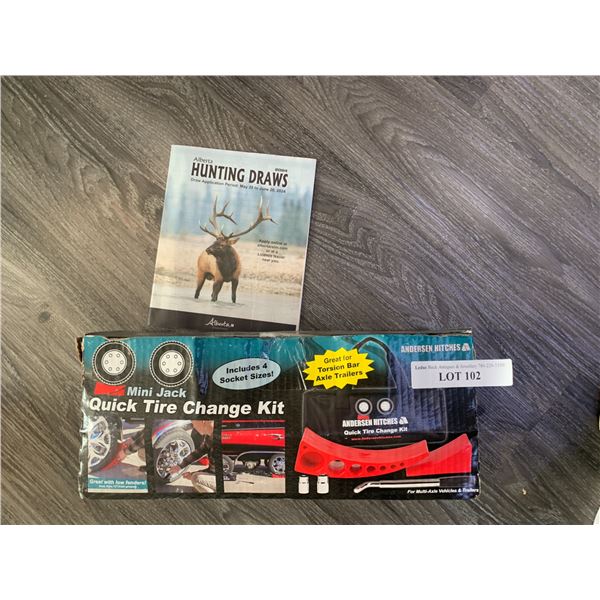 Mini Jack Quick Tire Change Kit- Anderson Hitches