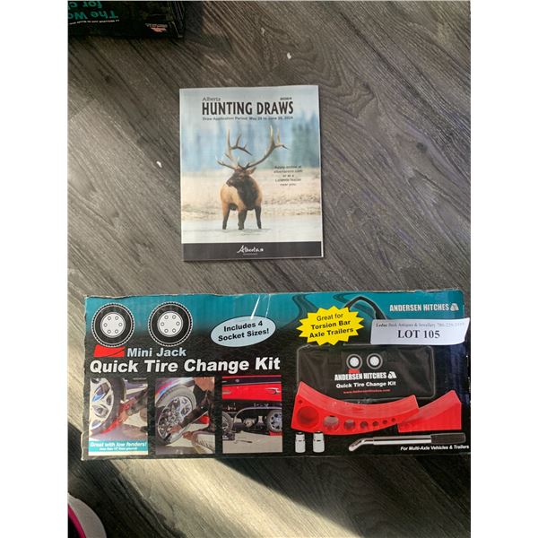 Mini Jack Quick Tire Change Kit- Anderson Hitches