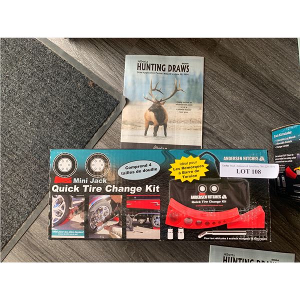 Mini Jack Quick Tire Change Kit- Anderson Hitches