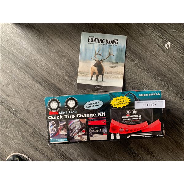 Mini Jack Quick Tire Change Kit- Anderson Hitches