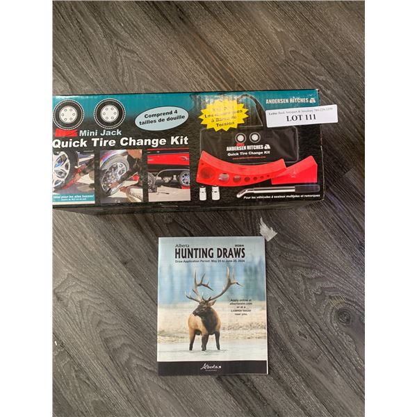 Mini Jack Quick Tire Change Kit- Anderson Hitches