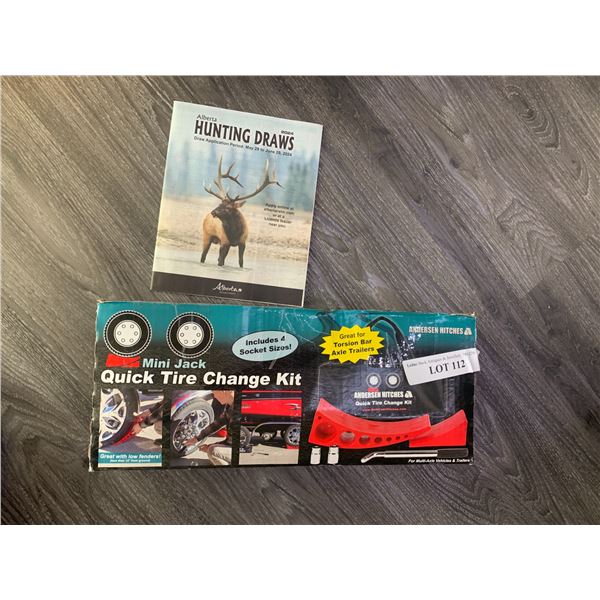 Mini Jack Quick Tire Change Kit- Anderson Hitches