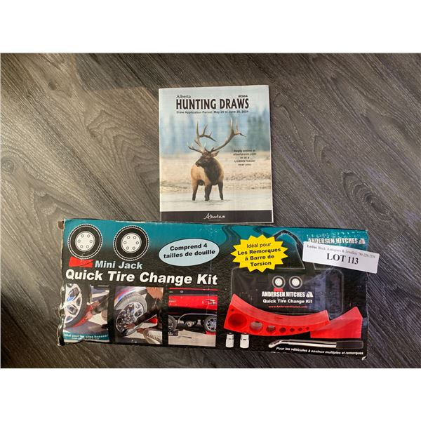 Mini Jack Quick Tire Change Kit- Anderson Hitches
