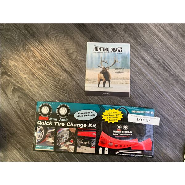 Mini Jack Quick Tire Change Kit- Anderson Hitches