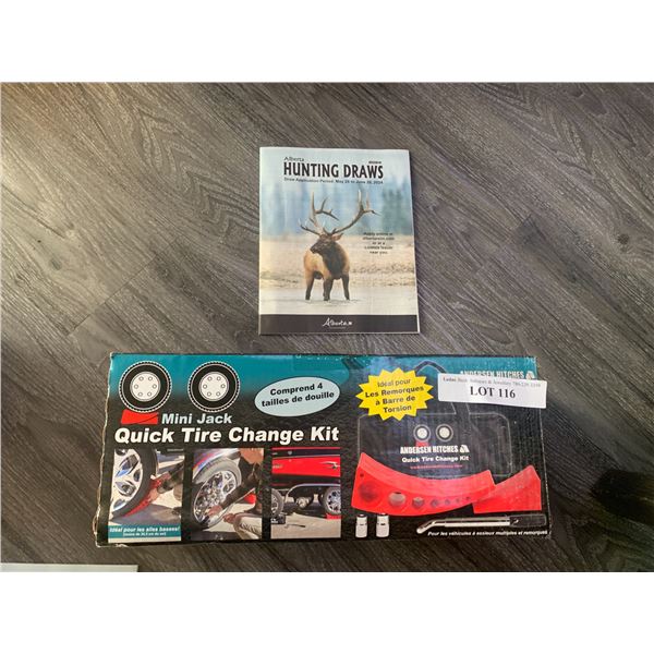 Mini Jack Quick Tire Change Kit- Anderson Hitches