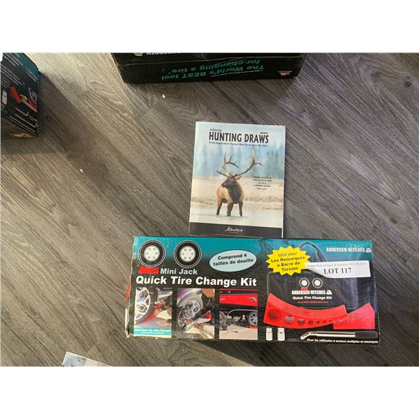 Mini Jack Quick Tire Change Kit- Anderson Hitches