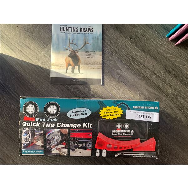 Mini Jack Quick Tire Change Kit- Anderson Hitches