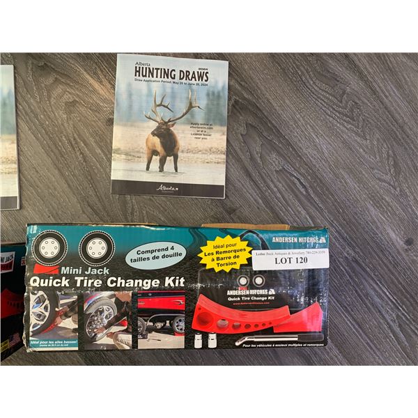 Mini Jack Quick Tire Change Kit- Anderson Hitches