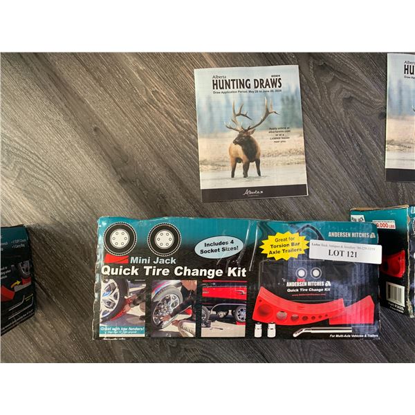 Mini Jack Quick Tire Change Kit- Anderson Hitches