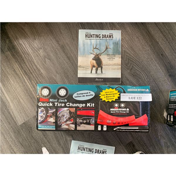 Mini Jack Quick Tire Change Kit- Anderson Hitches