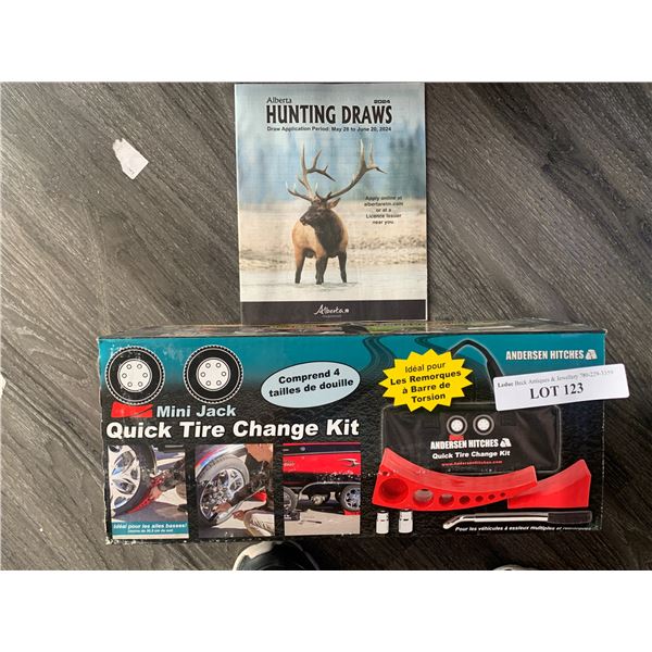 Mini Jack Quick Tire Change Kit- Anderson Hitches