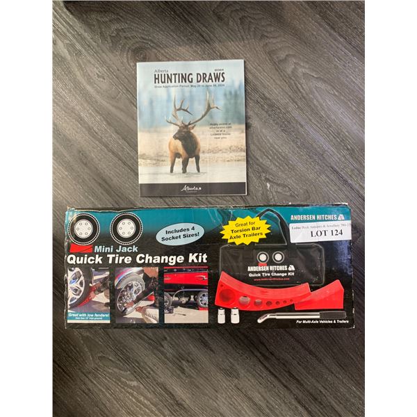 Mini Jack Quick Tire Change Kit- Anderson Hitches