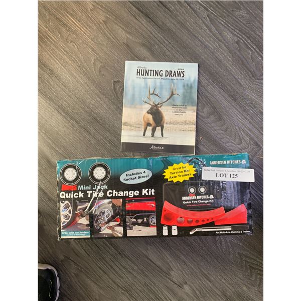 Mini Jack Quick Tire Change Kit- Anderson Hitches