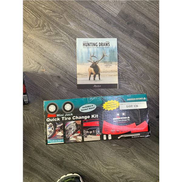 Mini Jack Quick Tire Change Kit- Anderson Hitches