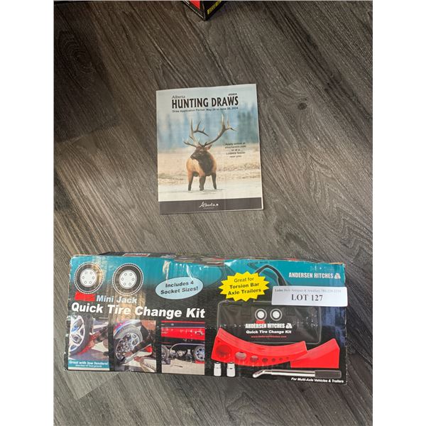 Mini Jack Quick Tire Change Kit- Anderson Hitches