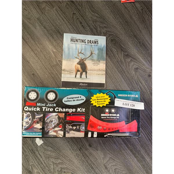 Mini Jack Quick Tire Change Kit- Anderson Hitches