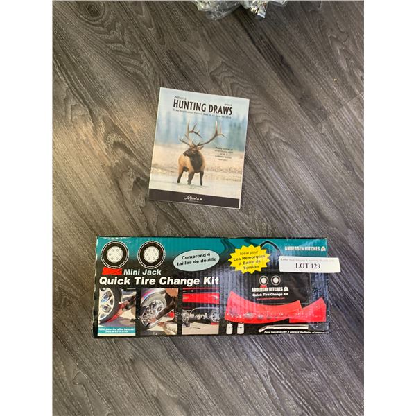 Mini Jack Quick Tire Change Kit- Anderson Hitches