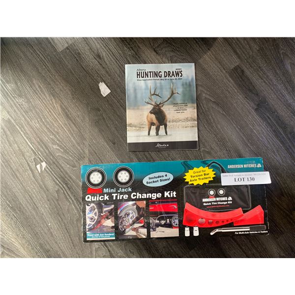Mini Jack Quick Tire Change Kit- Anderson Hitches